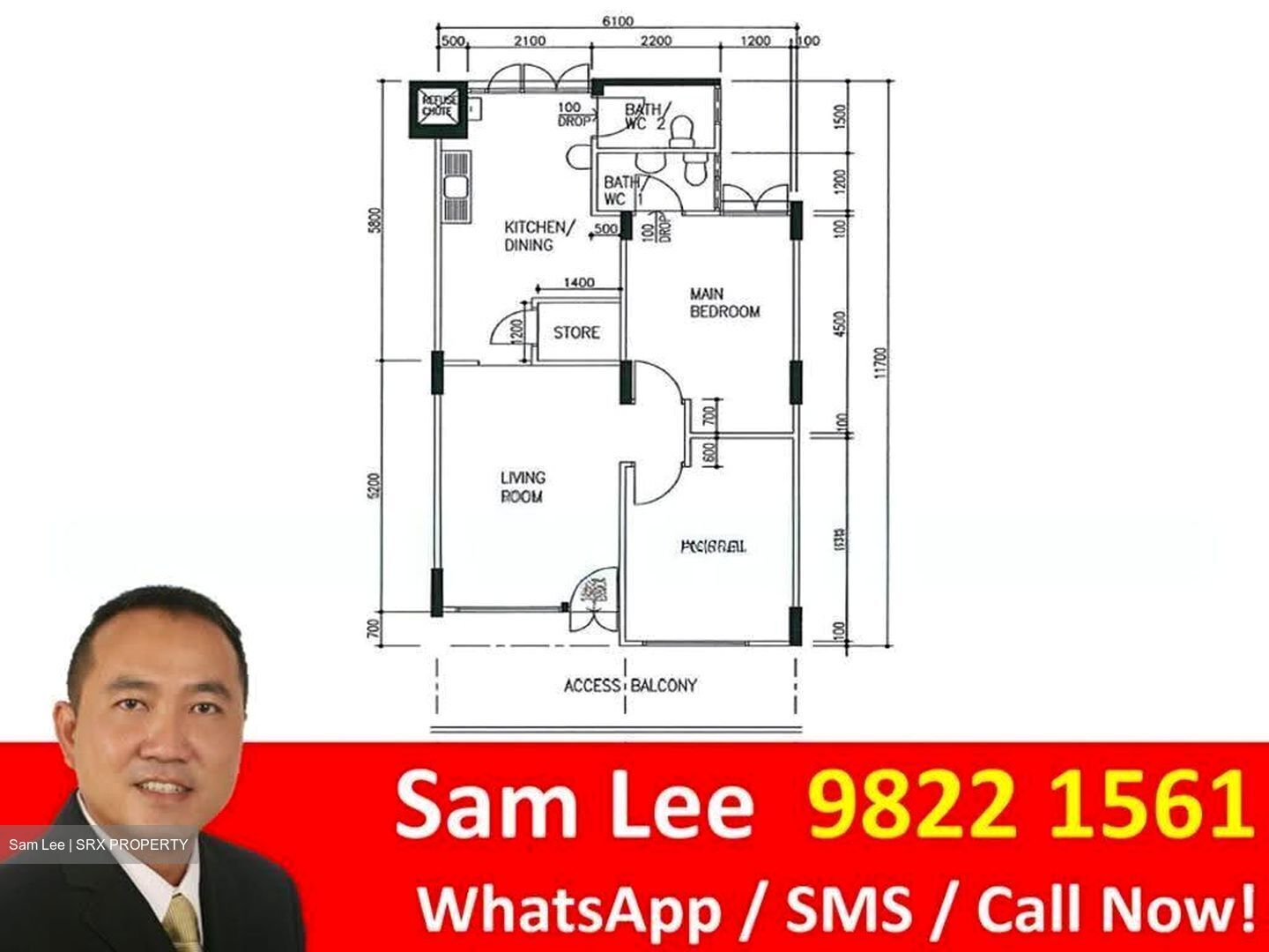 Blk 359 Bukit Batok Street 31 (Bukit Batok), HDB 3 Rooms #625921481
